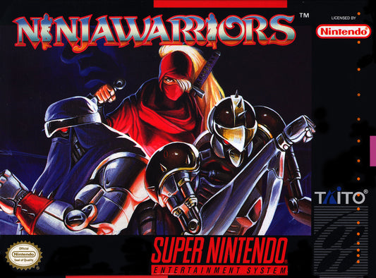 NINJA WARRIORS  - SNES