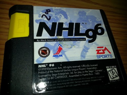 NHL 96 (W/BOX & MANUAL) - GENESIS