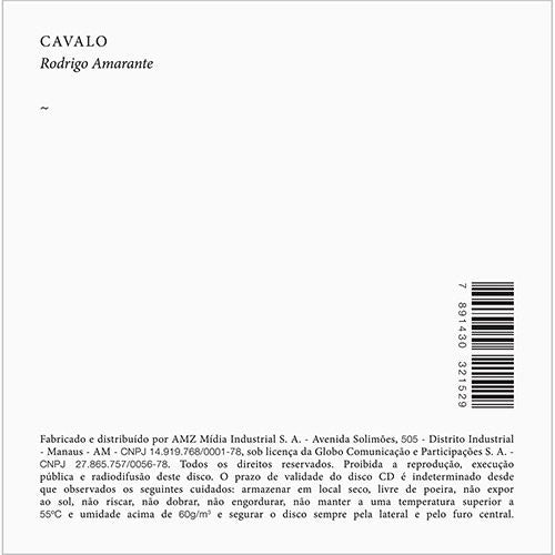AMARANTE, RODRIGO  - CAVALO
