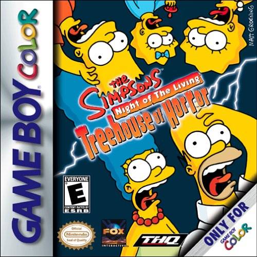 SIMPSONS: NIGHT OF THE LIVING TREEHOUSE  - GBC