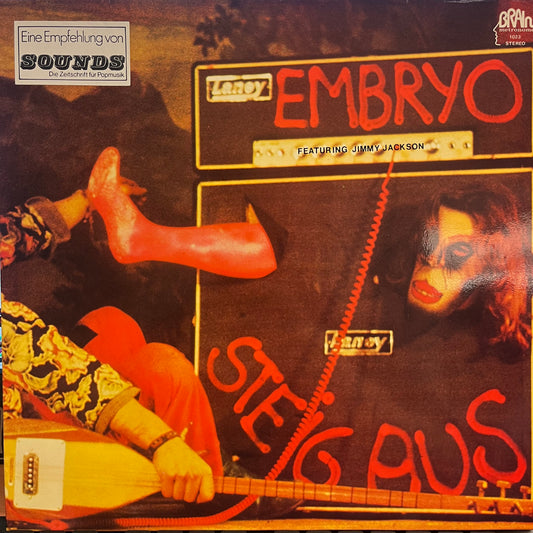 Embryo Featuring Jimmy Jackson - Steig Aus (Used LP)