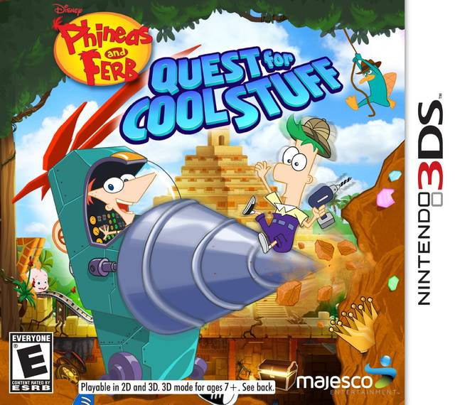 PHINEAS & FERB: QUEST FOR COOL STUFF  - 3DS