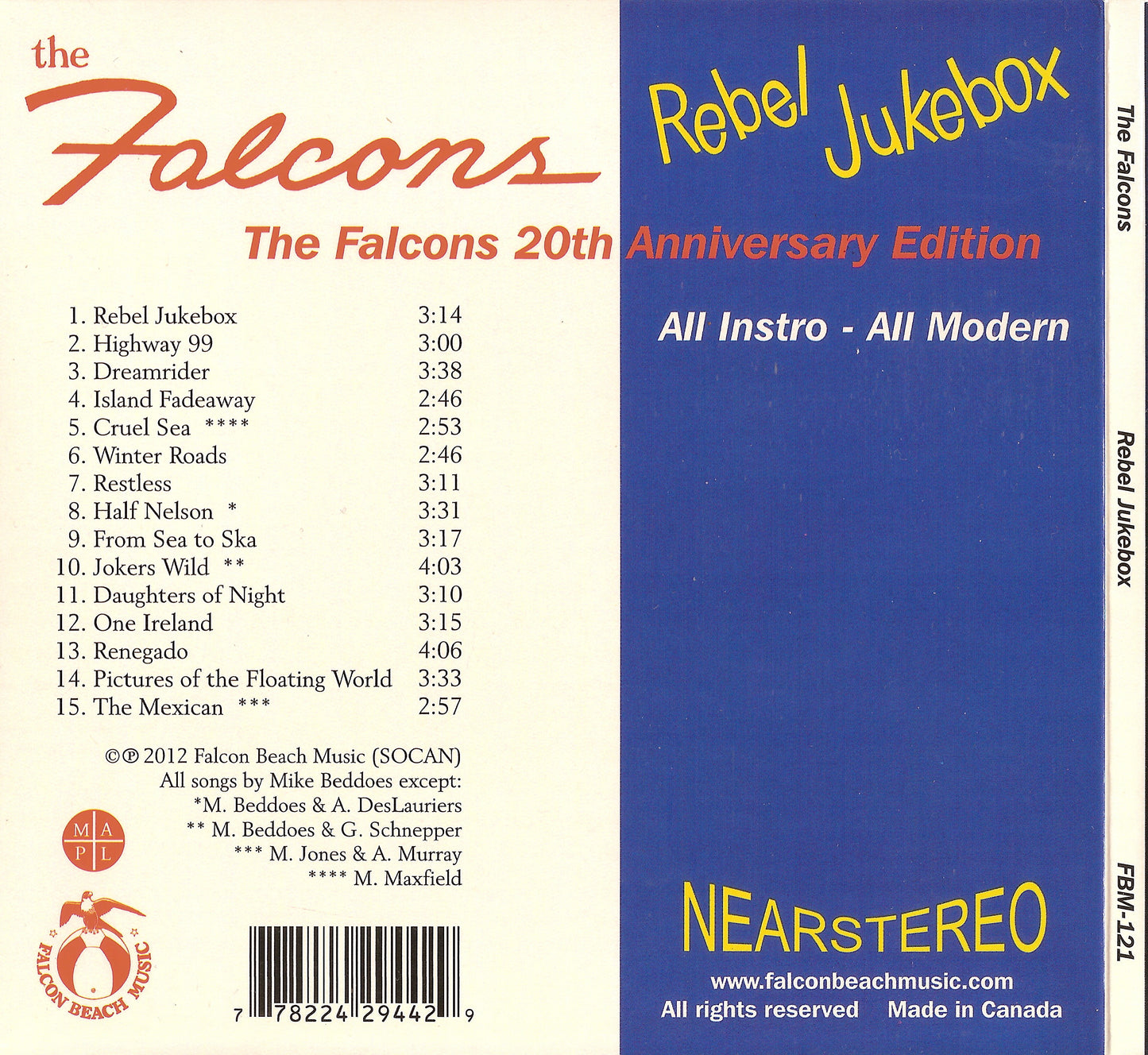 FALCONS  - REBEL JUKEBOX