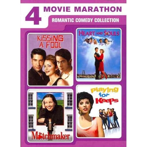KISSING A FOOL/HEART  & SOULS/MATCHMAKER - DVD-4 MOVIE MARATHON