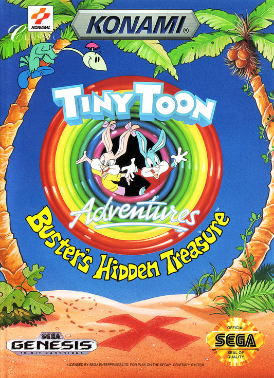TINY TOON ADVENTURES: BUSTER'S HIDDEN TR  - GENESIS