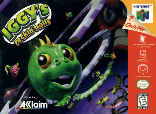 IGGY'S RECKIN' BALLS  - N64