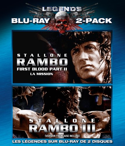RAMBO: FIRST BLOOD PART II/ RAMBO III - BLU-LEGENDS 2 PACK