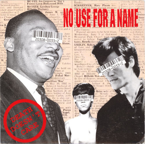 NO USE FOR A NAME  - DEATH DOESN'T CARE