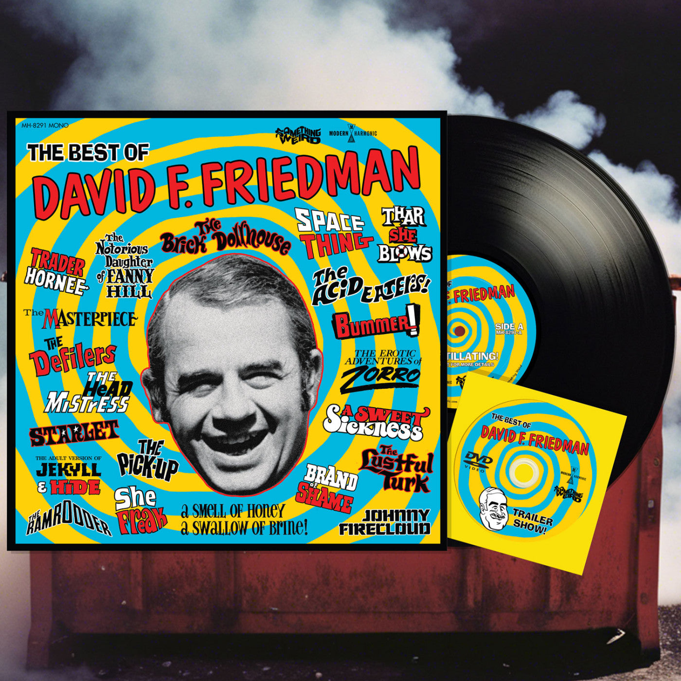 SOMETHING WEIRD - THE BEST OF DAVID F. FRIEDMAN (CD + DVD)