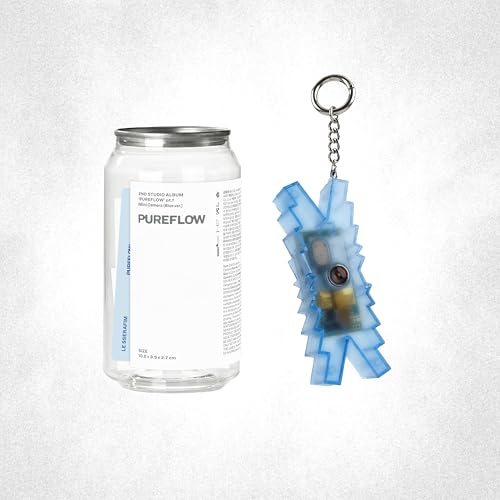 LE SSERAFIM - 2ND STUDIO ALBUM 'PUREFLOW' PT.1 MINI CAMERA (BLUE VER.) (CD)