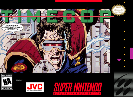 TIME COP  - SNES (W/BOX)