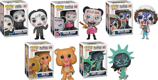PURGE: ELECTION YEAR: #807-#811 - FUNKO POP!-SET OF 5