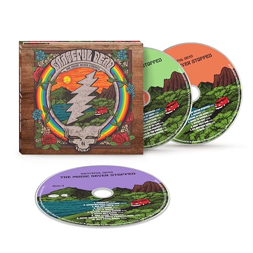 GRATEFUL DEAD - THE MUSIC NEVER STOPPED (LIVE) (CD)