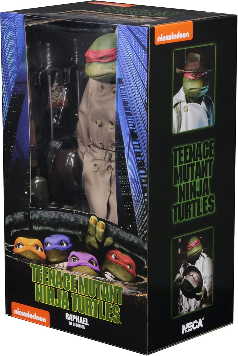 TMNT (1990 MOVIE): RAPHAEL IN DISGUISE (16.5") - NECA-1/24 SCALE