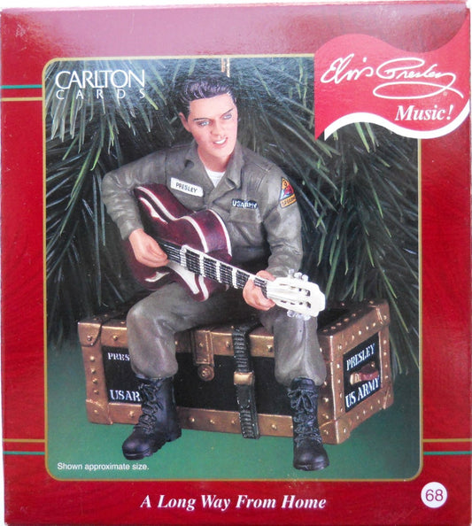 ELVIS: A LONG WAY FROM HOME - ORNAMENT-CARLTON-2000