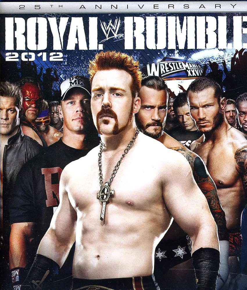 WWE  - BLU-ROYAL RUMBLE 2012