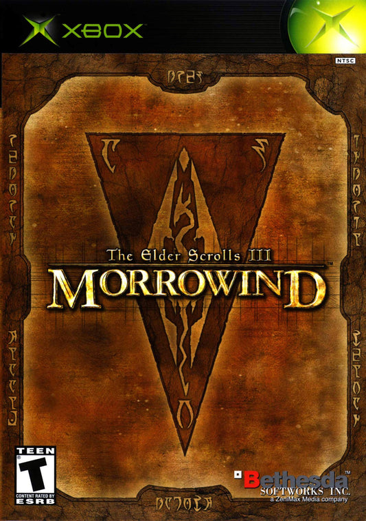 ELDER SCROLLS III: MORROWIND  - XBOX