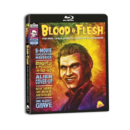 BLOOD & FLESH: REEL LIFE & GHASTLY DEATH - BLU-SEVERIN-AL ADAMSON DOCUMENTARY