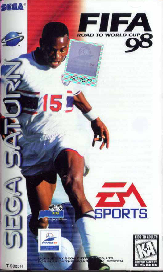 FIFA ROAD TO WORLD CUP 98  - SATURN