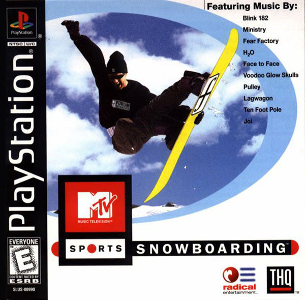 MTV SPORTS: SNOWBOARDING  - PS1