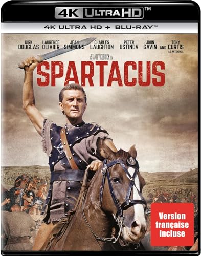 SPARTACUS (1960) - 4K ULTRA HD + BLU-RAY (BILINGUAL)