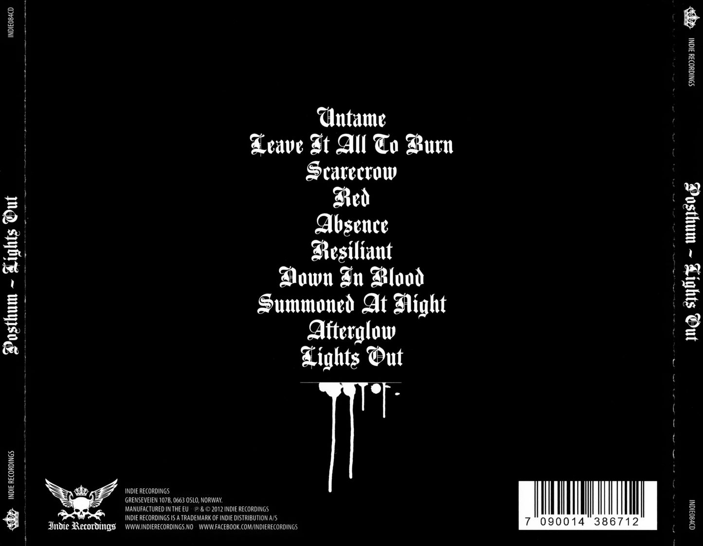 POSTHUM  - LIGHTS OUT
