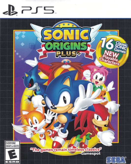 SONIC ORIGINS PLUS  - PS5