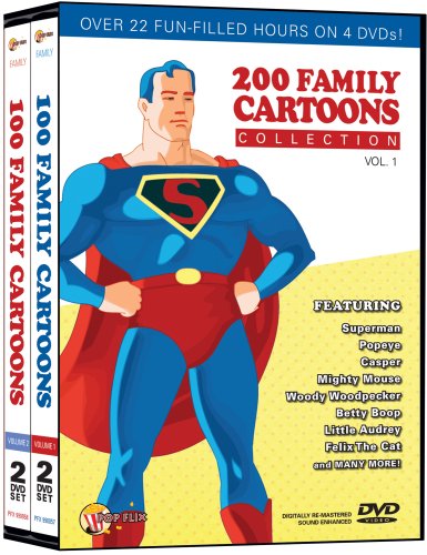 200 FAMILY CARTOONS - DVD-VOL. 1