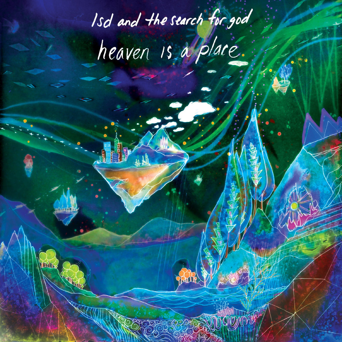 LSD AND THE SEARCH FOR GOD - HEAVEN IS A PLACE (DELUXE EDITION, BLUE DREAM VINYL)