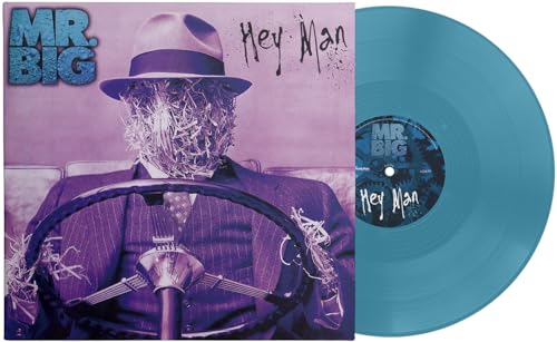 MR. BIG - HEY MAN (30 ANNIVERSARY EDITION) 180G ONE-STEP PRESSING DEEP CYAN LP