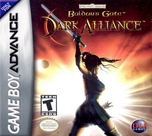 BALDUR'S GATE: DARK ALLIANCE  - GBA
