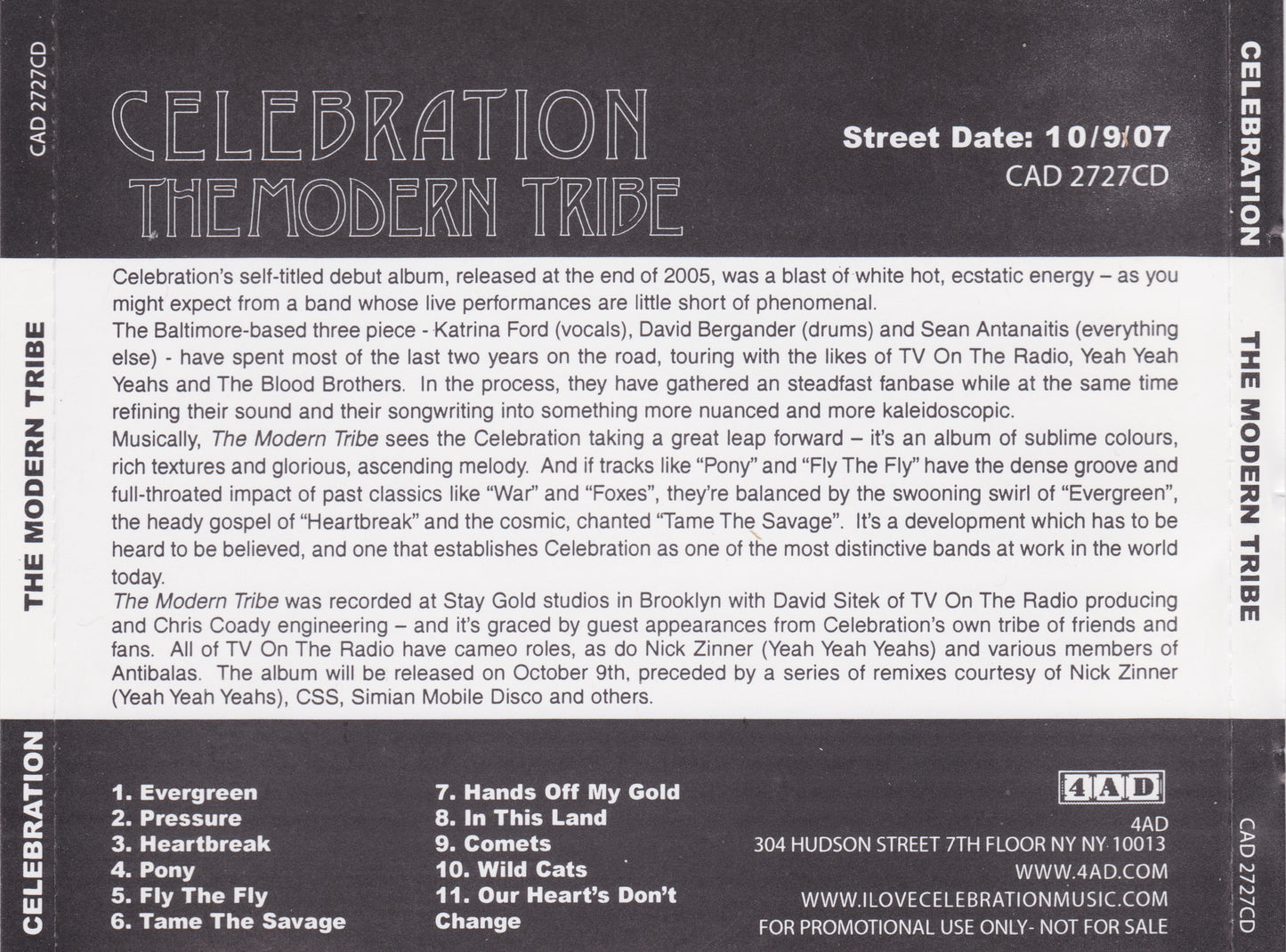 CELEBRATION  - MODERN TRIBE