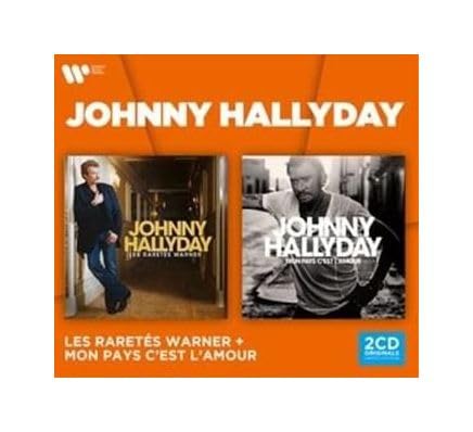 JOHNNY HALLYDAY - COFFRET 2CD ( LES RARETéS / MON PAYS C'EST L'AMOUR) (CD)