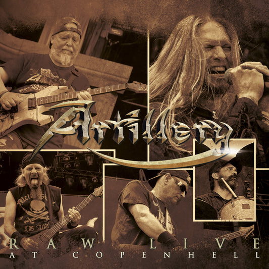 ARTILLERY  - RAW LIVE AT COPENHELL