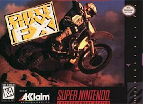 DIRT TRAX FX  - SNES