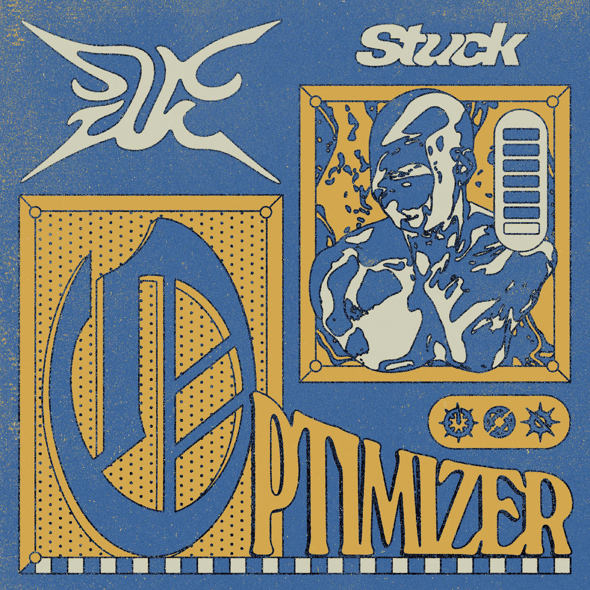 STUCK - OPTIMIZER (ROYAL BLUE VINYL)