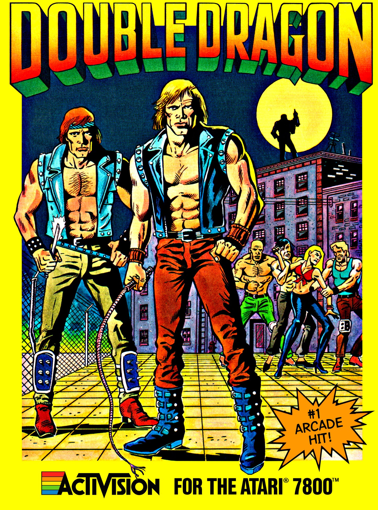 DOUBLE DRAGON  - ATARI7800