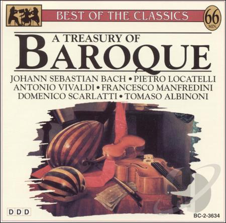 VARIOUS  - A TREASURY OF BAROQUE (4CDS)