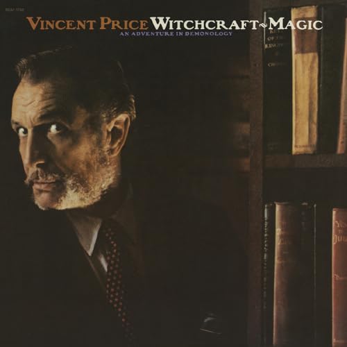 VINCENT PRICE - WITCHCRAFT-MAGIC—AN ADVENTURE IN DEMONOLOGY (CLEAR W/ ORANGE PUMPKIN SWIRL VINYL)