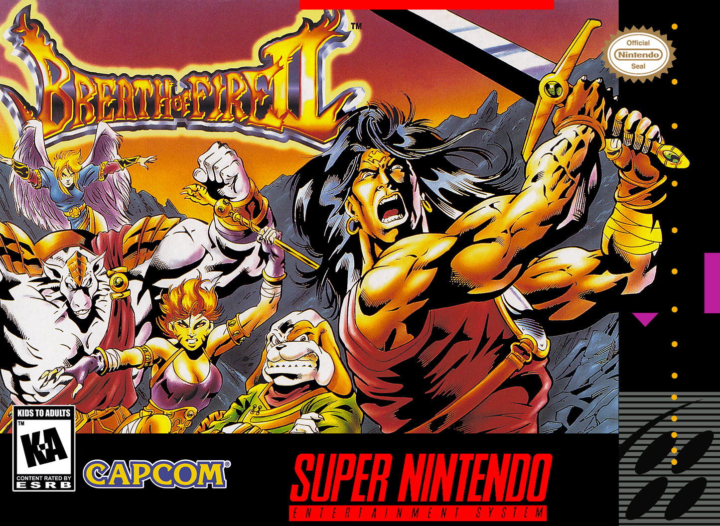 BREATH OF FIRE  - SNES