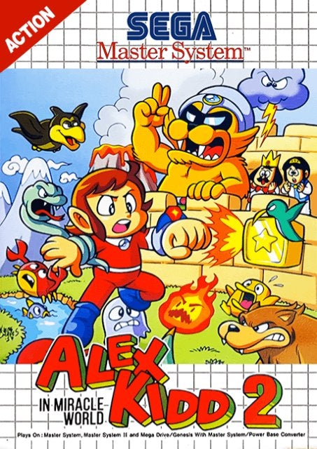 ALEX KIDD IN MIRACLE WORLD  - MS
