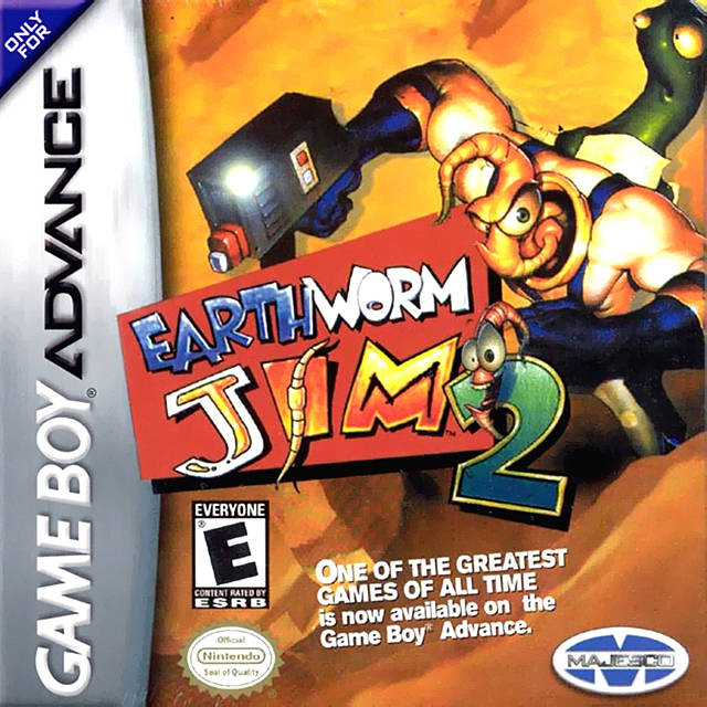 EARTHWORM JIM  - GBA  (CARTRIDGE ONLY)