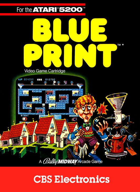 BLUE PRINT  - ATARI5200