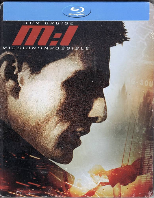 MISSION: IMPOSSIBLE (MOVIE)  - BLU-1996-TOM CRUISE-STEELBOOK