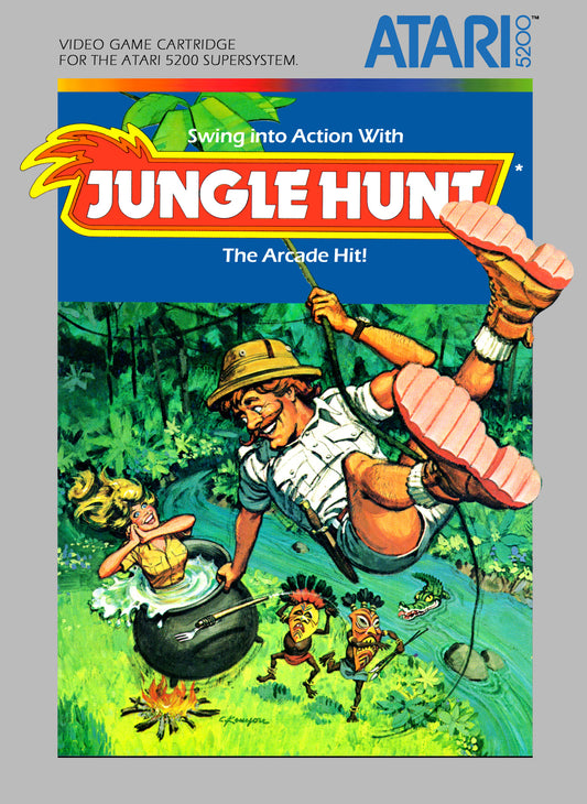 JUNGLE HUNT  - ATARI5200