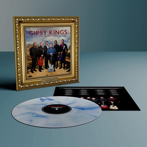 GIPSY KINGS - HISTORIA - WHITE AND BLUE MARBLE (VINYL)