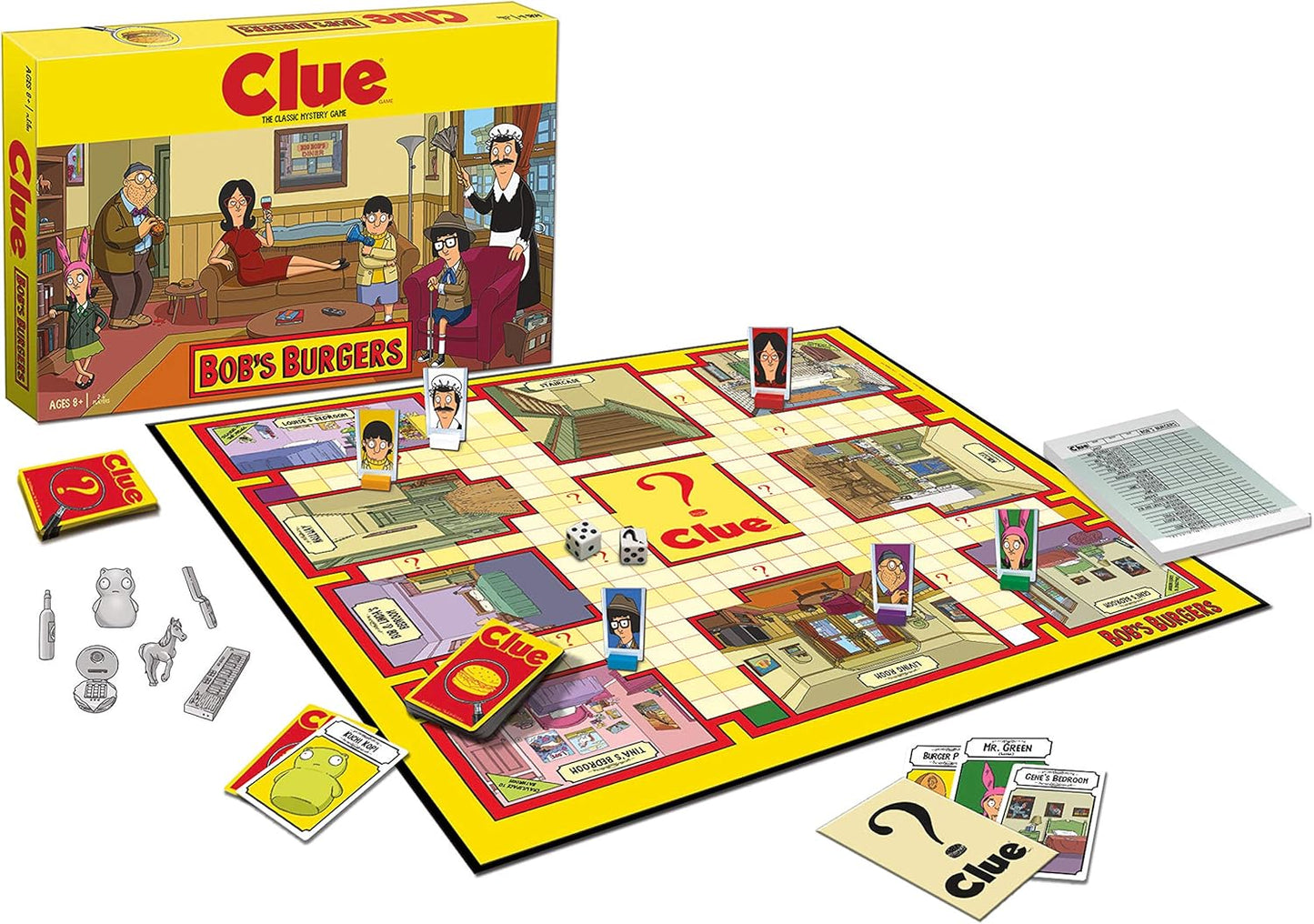 CLUE:BOB'S BURGERS - BOARD GAME