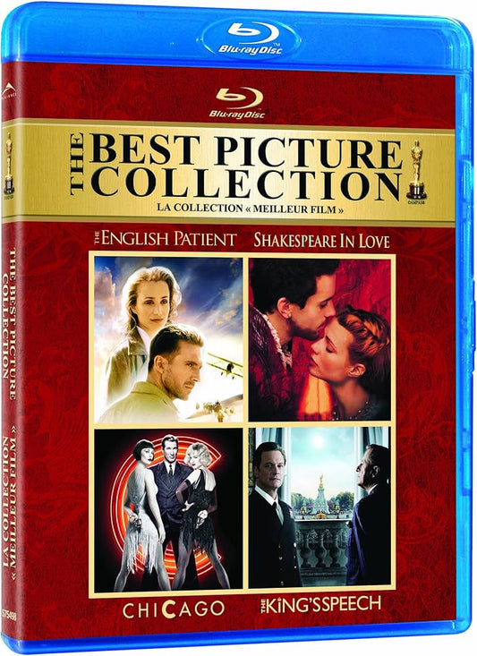 THE BEST PICTURE COLLECTION (CHICAGO / THE ENGLISH PATIENT / THE KING'S SPEECH / SHAKESPEARE IN LOVE) [BLU-RAY] (BILINGUAL)