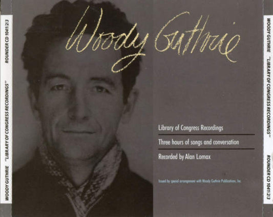 GUTHRIE, WOODY  - LIBRARY OF CONGRESS RECORDINGS (3CDS)