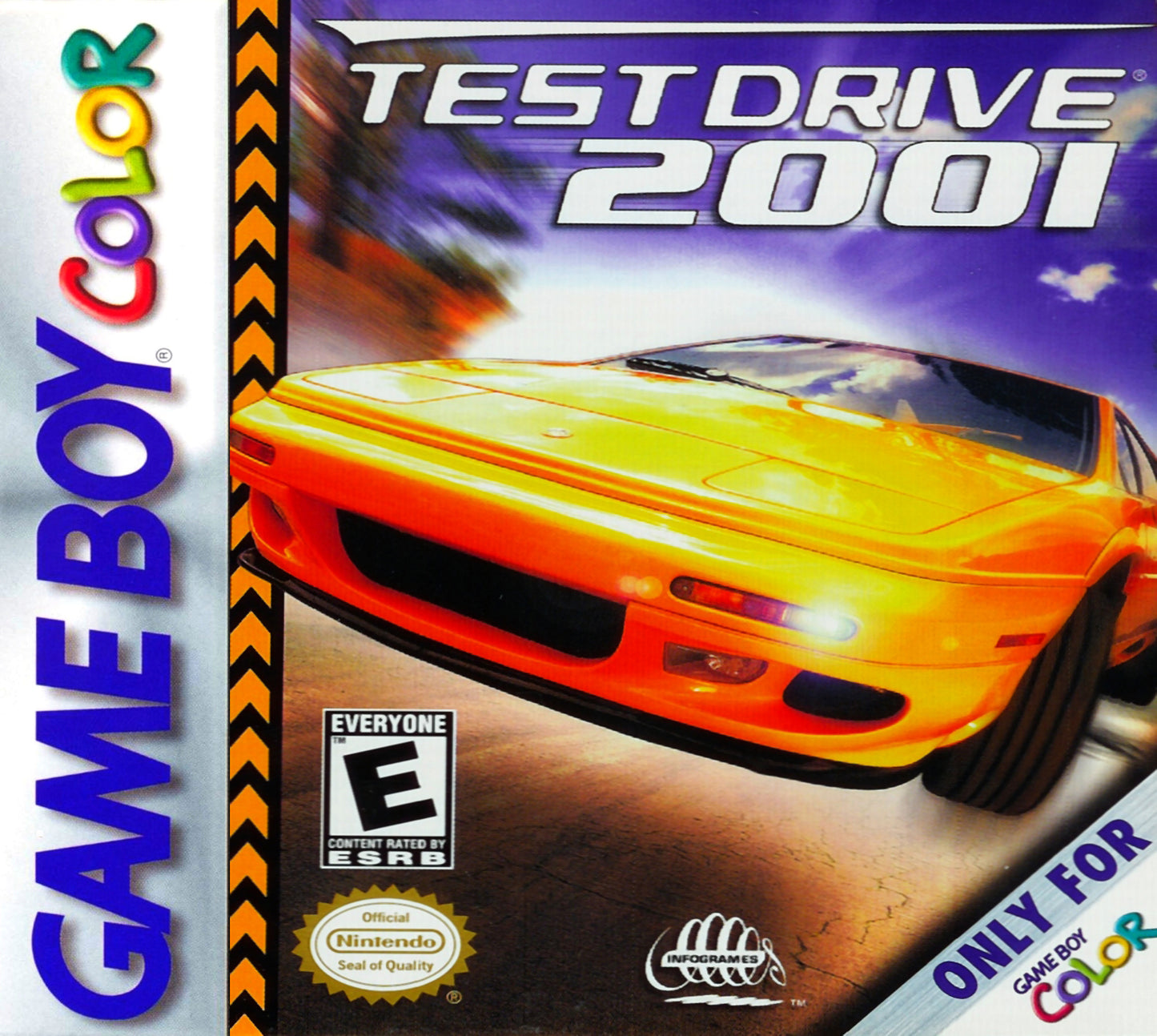 TEST DRIVE 2001  - GBC  (CARTRIDGE ONLY)